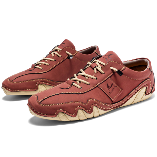 Clearance!!!⏱️🔥Men's Daily Lightweight Quick-Drying Arch Support Lace-Free Design Walking Shoes