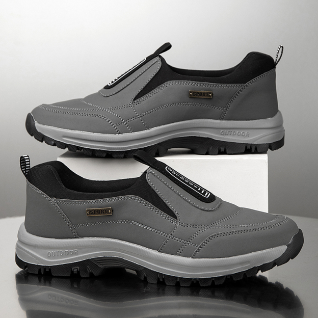 2025 Men's Lightweight Extra Wide Width Orthopedic Hands-Free Foot Pain Relief Slip-on Shoes