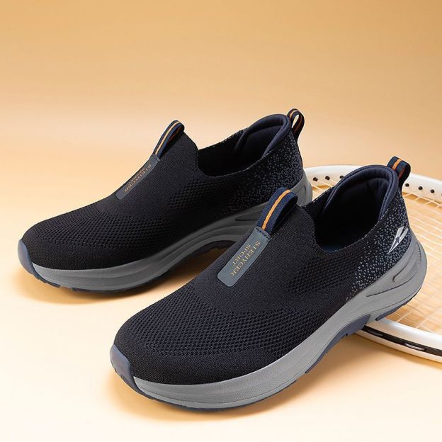 Men's Daily Breathable Shock-Absorbing Slip-On Orthopedic Sneakers