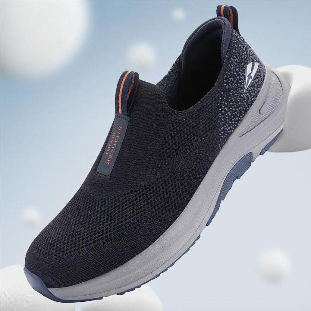 Men's Daily Breathable Shock-Absorbing Slip-On Orthopedic Sneakers