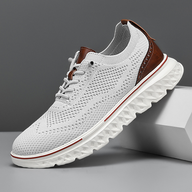🌟New Upgrade🌟Men's Lightweight Shoes – Breathable Casual Walking Sneakers, Comfortable Mesh Dress Shoes