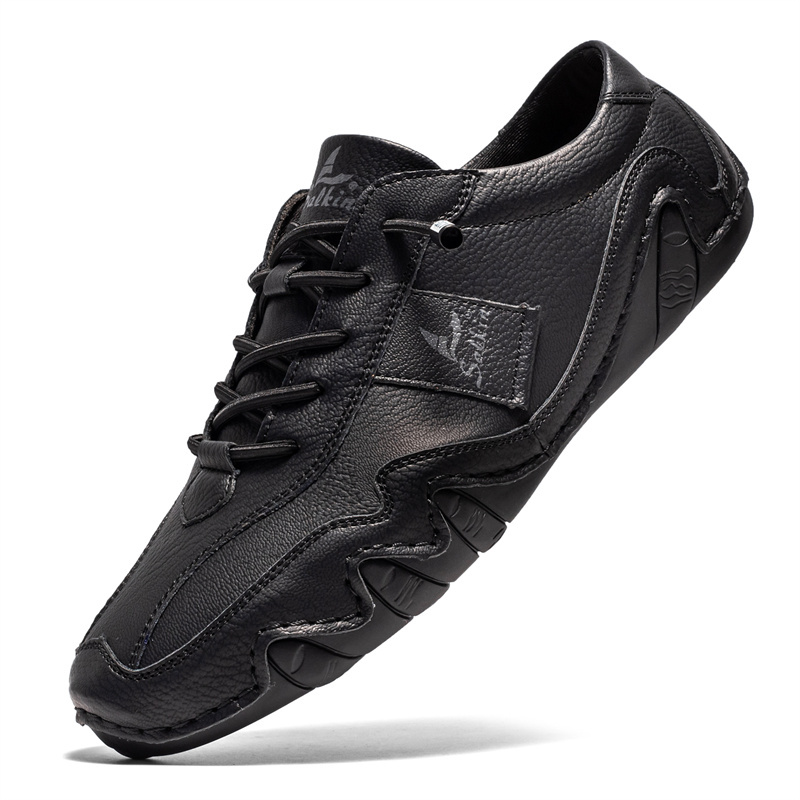 Clearance!!!⏱️🔥Men's Daily Lightweight Quick-Drying Arch Support Lace-Free Design Walking Shoes