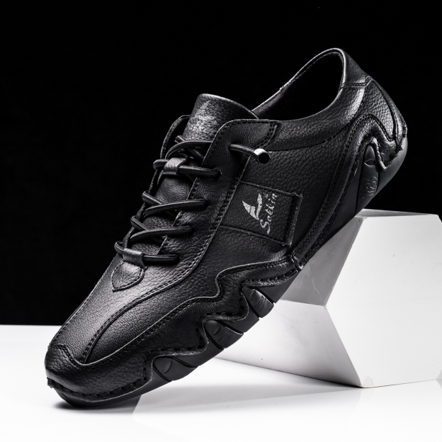 Clearance!!!⏱️🔥Men's Daily Lightweight Quick-Drying Arch Support Lace-Free Design Walking Shoes