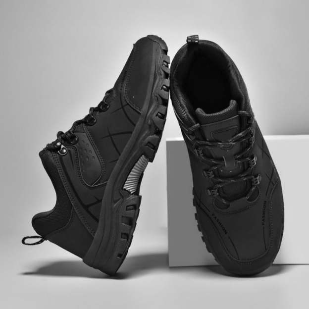 Latest Men's Genuine Leather Non-Slip Waterproof Outdoor Hiking Shoes