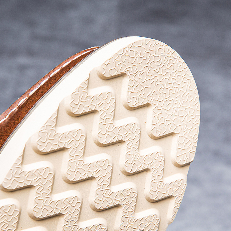 Men's Genuine Leather Moccasin Business Boots Outdoor Casual Maden Shoes