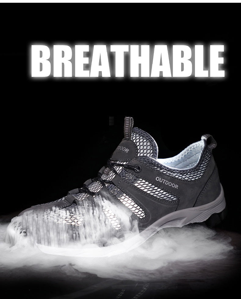 🔥ON THIS WEEK SALE 50% OFF🔥MEN ARCH SUPPORT & BREATHABLE AND LIGHT & NON-SLIP SHOES -Hiking Walking Shoes