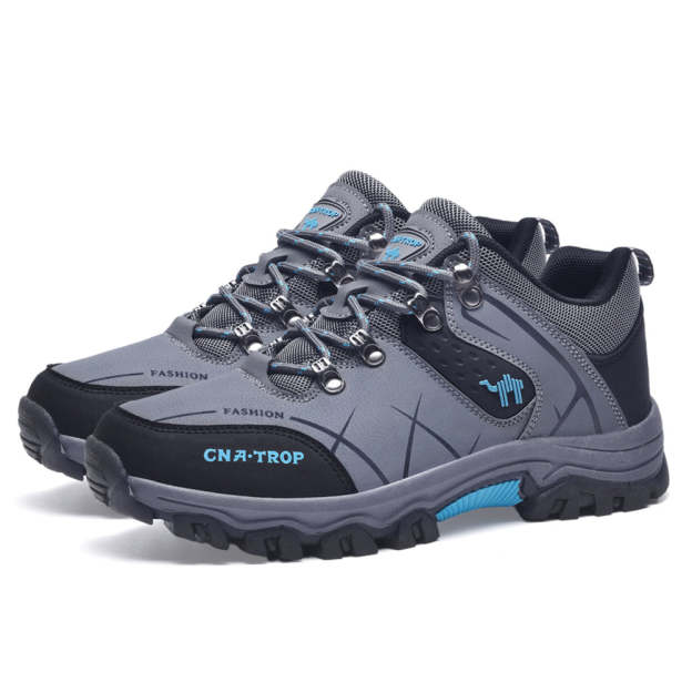 Latest Men's Genuine Leather Non-Slip Waterproof Outdoor Hiking Shoes