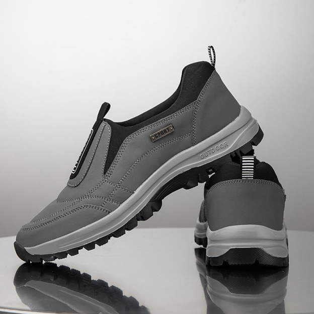 2025 Men's Lightweight Extra Wide Width Orthopedic Hands-Free Foot Pain Relief Slip-on Shoes