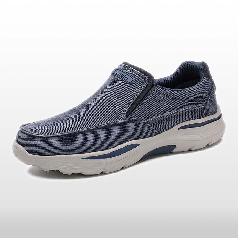 Men's Arch Support Slip-On Loafers, EVA Boat Shoes