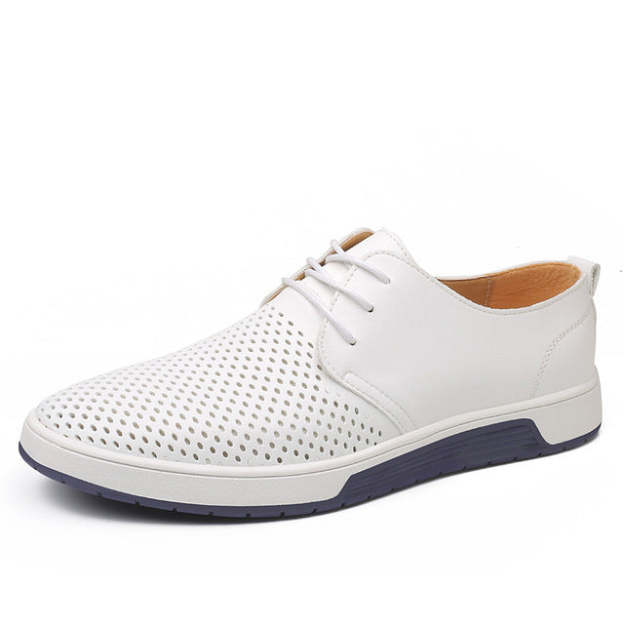 2025 NEW LEATHER MEN BREATHABLE CASUAL SHOES