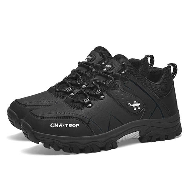 Latest Men's Genuine Leather Non-Slip Waterproof Outdoor Hiking Shoes