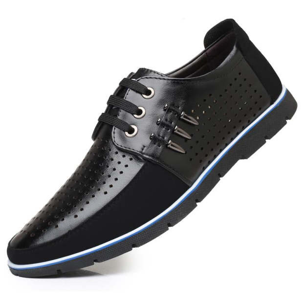 🔥Hot Sale🎁--70% OFF 🎉Men Splicing Non Slip Business Casual Comfortable Leather Oxfords