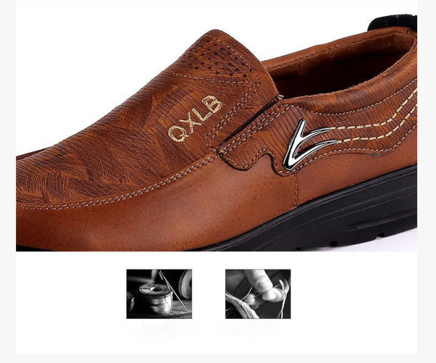 MEN'S EXTENDED WIDTH FOOT AND HEEL COMFORTABLE BREATHABLE SHOES