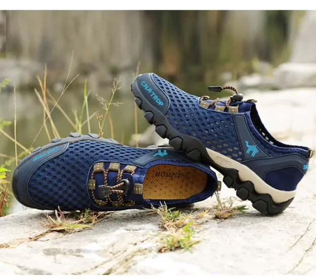 Trongcavalry™ Portable Tied Orthopedic Hiking Quick-drying Sneakers