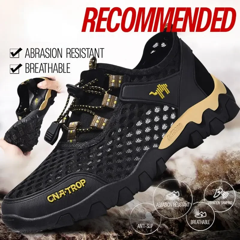 Trongcavalry™ Portable Tied Orthopedic Hiking Quick-drying Sneakers