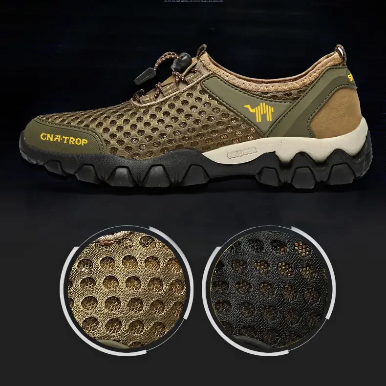 Trongcavalry™ Portable Tied Orthopedic Hiking Quick-drying Sneakers