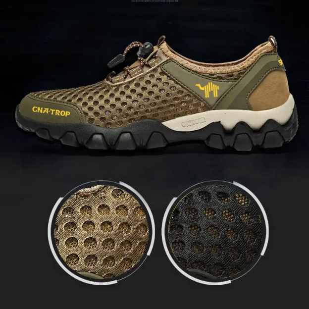 Trongcavalry™ Portable Tied Orthopedic Hiking Quick-drying Sneakers