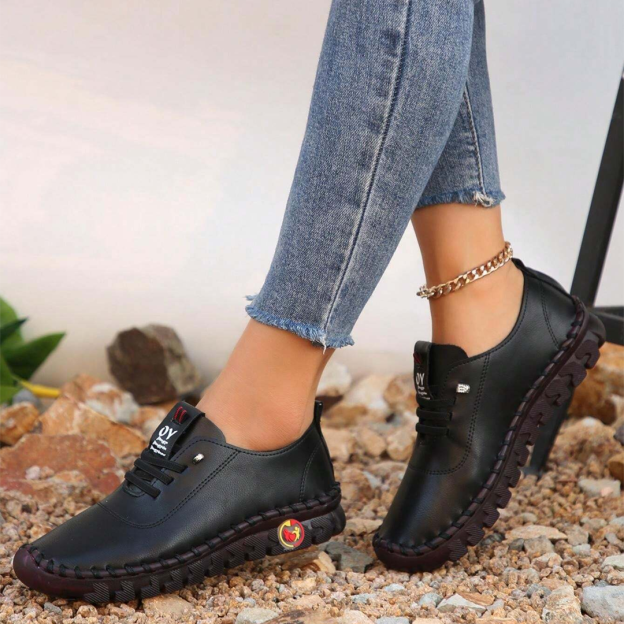 Uniqcomfy Wide Toe Box Leather Shoes - New Colors