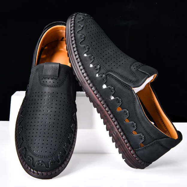 🔥Summer Hot Sale 70% Off🔥 Mens Leather Orthopedic Casual Slip-on Business Shoes