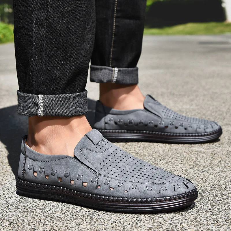 🔥Summer Hot Sale 70% Off🔥 Mens Leather Orthopedic Casual Slip-on Business Shoes