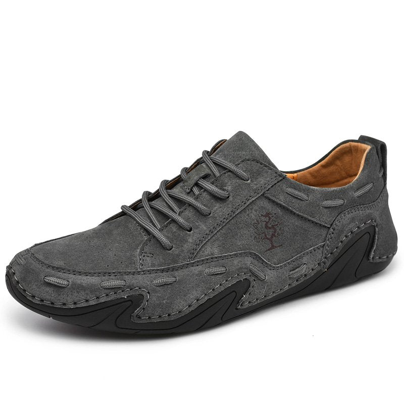 🔥HOT SALE🎁--60% OFF 🎉 Unisex Italian Comfortable Waterproof Suede Handmade  Shoes
