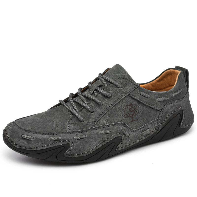 🔥HOT SALE🎁--60% OFF 🎉 Unisex Italian Comfortable Waterproof Suede Handmade  Shoes