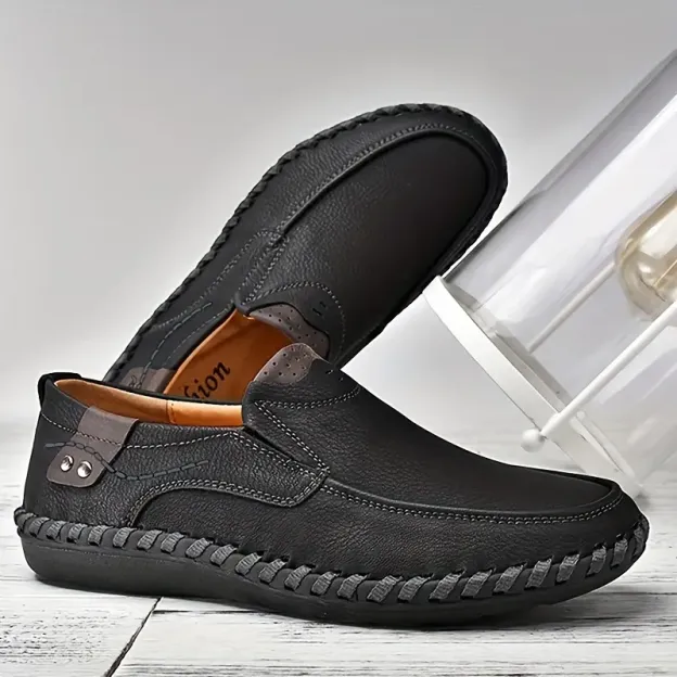 MEN'S CASUAL BREATHABLE ORTHODONTIC LEATHER SHOES