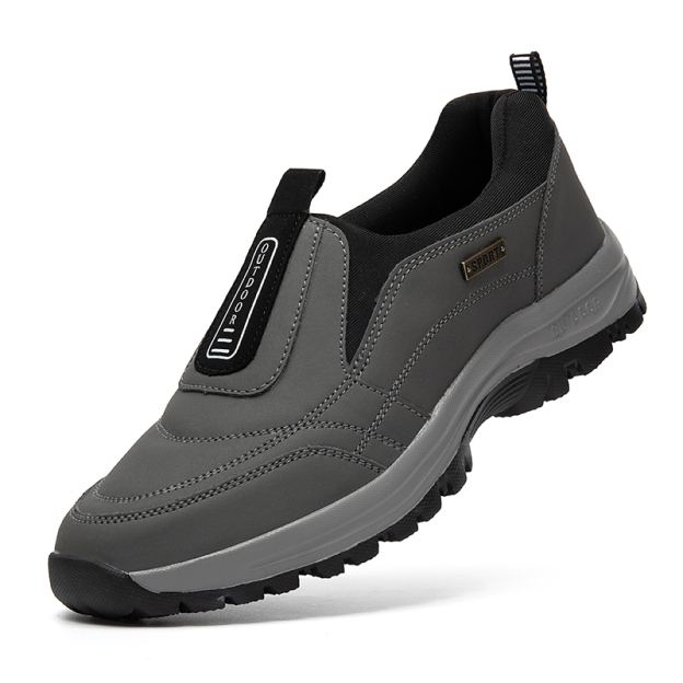 2025 Men's Lightweight Extra Wide Width Orthopedic Hands-Free Foot Pain Relief Slip-on Shoes