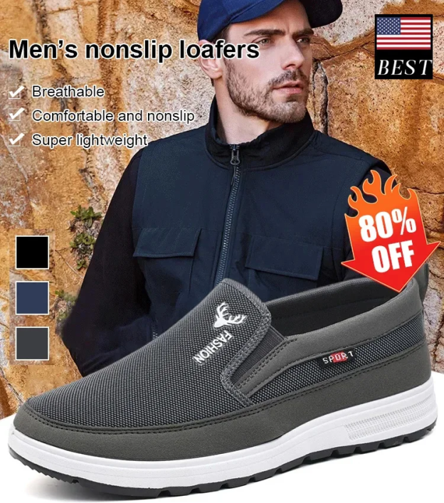 🔥LAST DAY 70% OFF🔥Men's Arch Support & Breathable and Light & Non-Slip Shoes