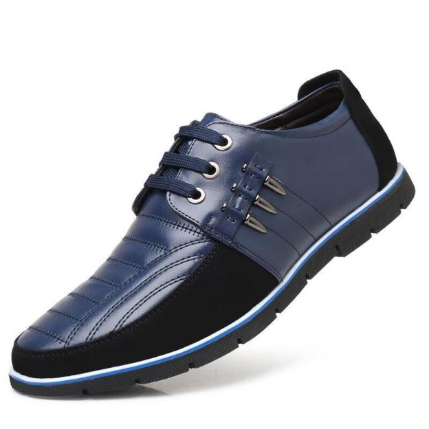 🔥Hot Sale🎁--70% OFF 🎉Men Splicing Non Slip Business Casual Comfortable Leather Oxfords