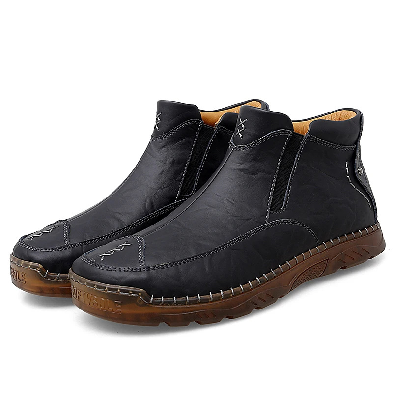 (🔥Christmas Clearance sale - 70% OFF) )Men's Outdoor Casual Handmade Cowhide Boots
