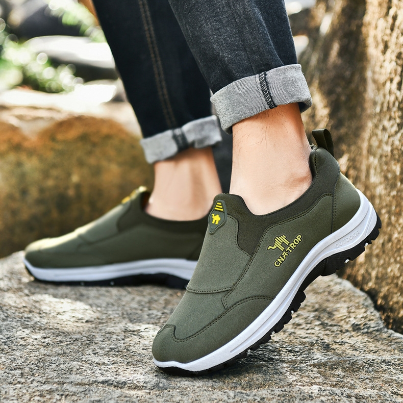 🔥LAST DAY 70% OFF🔥Men's Arch Support & Breathable and Light & Non-Slip Shoes - Proven Plantar Fasciitis, Foot and Heel Pain Relief.