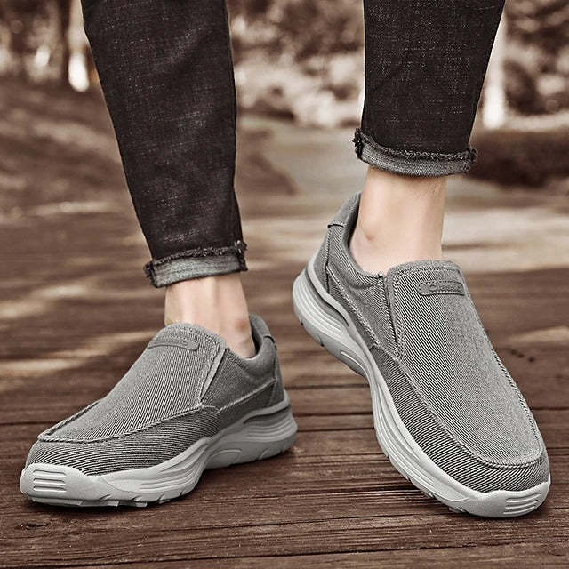 Men's Daily Canvas Wear Proof Orthopedic Walking Shoes🔥BUY 2 FOR FREE SHIPPING🔥