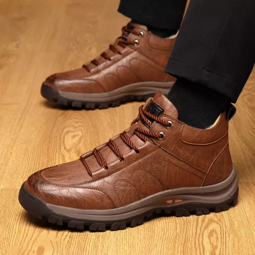 🔥ON THIS WEEK SALE 70% OFF🔥 Men's Casual Hand Stitching Leather Arch Support Shoes（Buy 2 For Free Shipping）