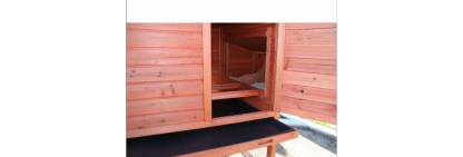 🔥🔥Raised Wood Chicken Coop