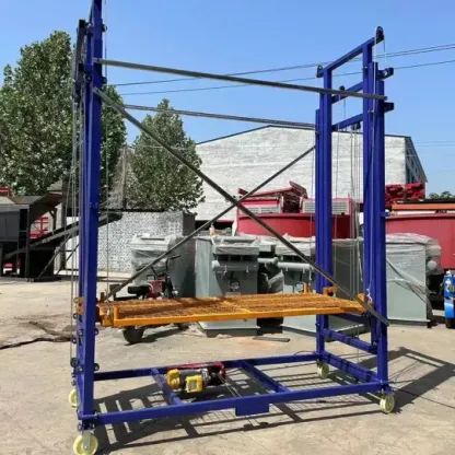 🎉🔥 Multiple Models Foldable Electric Scaffolding Lift Platform(🔥Loads Up To 500KG!)