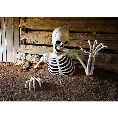 New! Red Shed 48 in. Ground Breaking Skeleton