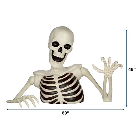 New! Red Shed 48 in. Ground Breaking Skeleton