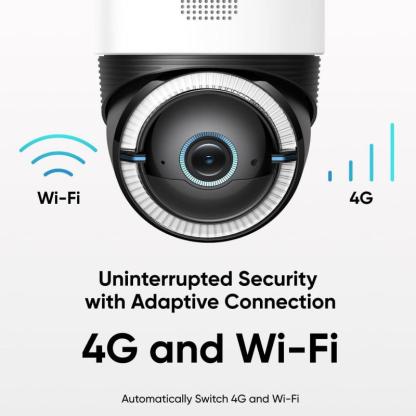 4G LTE Cam S330 Outdoor Camera with Solar Panel
