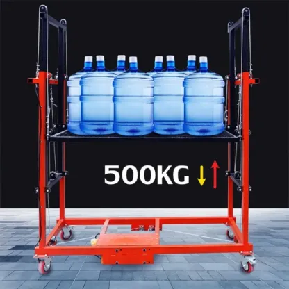 🎉🔥 Multiple Models Foldable Electric Scaffolding Lift Platform(🔥Loads Up To 500KG!)