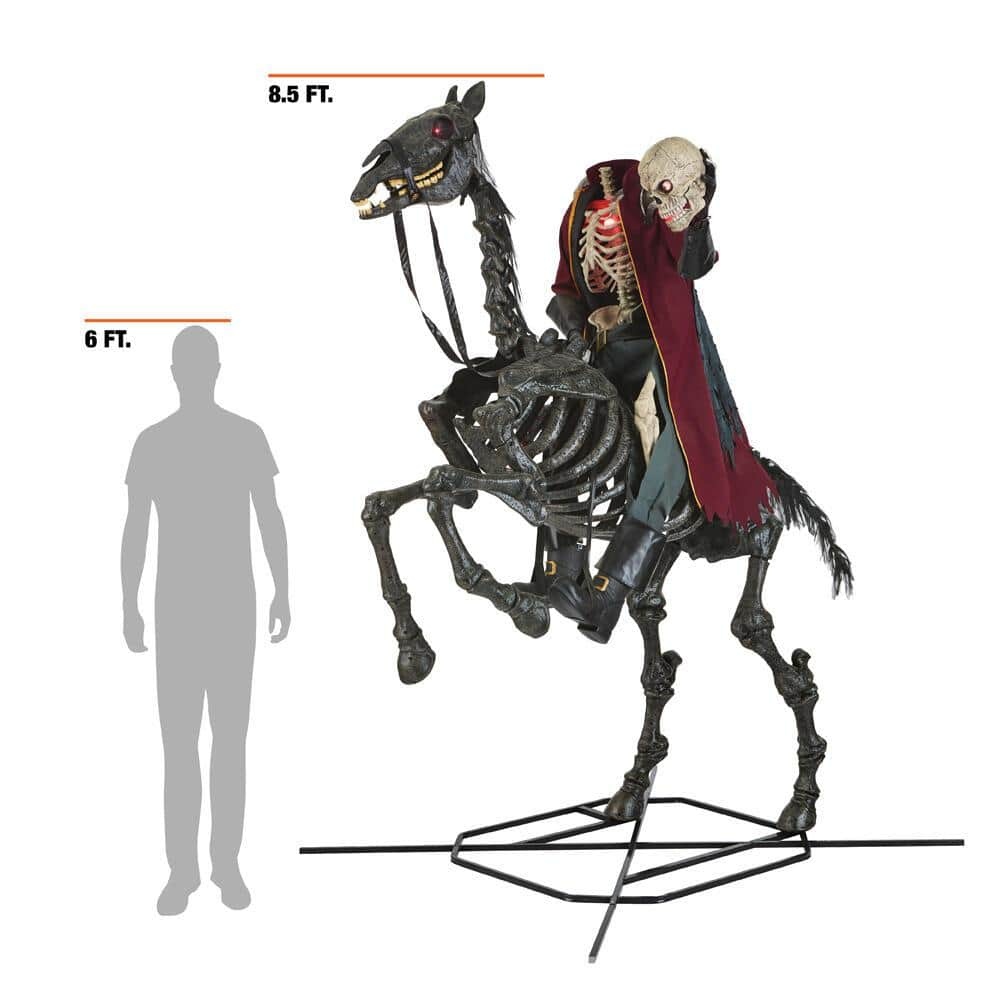 8.5 ft. Giant-Sized Animated LED Knight Dullahan