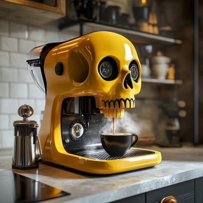 🔥Limited Time Offer💖Skull Coffee Makers（Includes skeleton coffee cup）