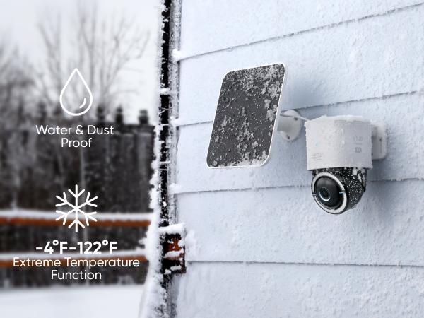 4G LTE Cam S330 Outdoor Camera with Solar Panel