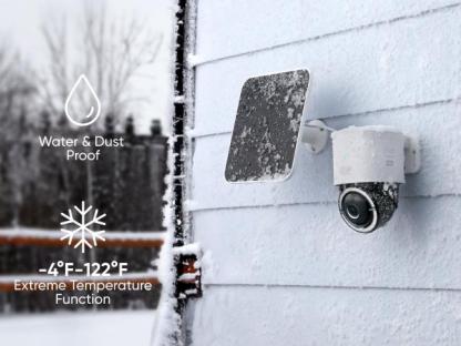 4G LTE Cam S330 Outdoor Camera with Solar Panel