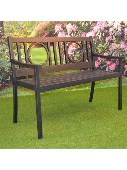 Outdoor Metal Bench