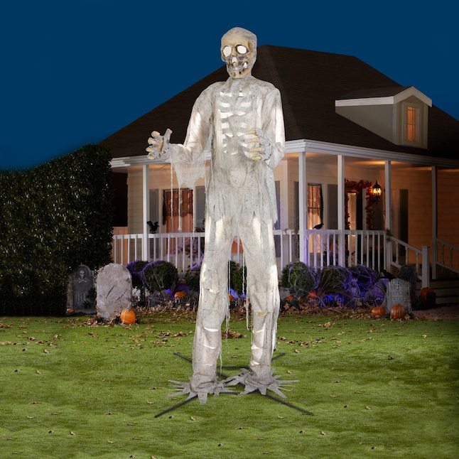 Haunted Living 12-ft LED Lighted Mummy Animatronic