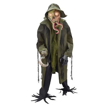 Haunted Living 6.5-ft Haunted Harbor Talking LED Zombie Fisherman Animatronic