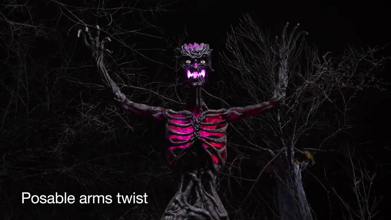 12.5 ft. Giant-Sized Inferno Deadwood Skeleton