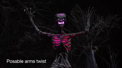 12.5 ft. Giant-Sized Inferno Deadwood Skeleton