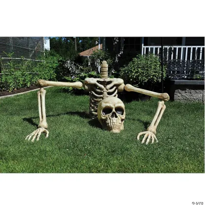 4 Ft. Posable Skeleton Halloween Decoration